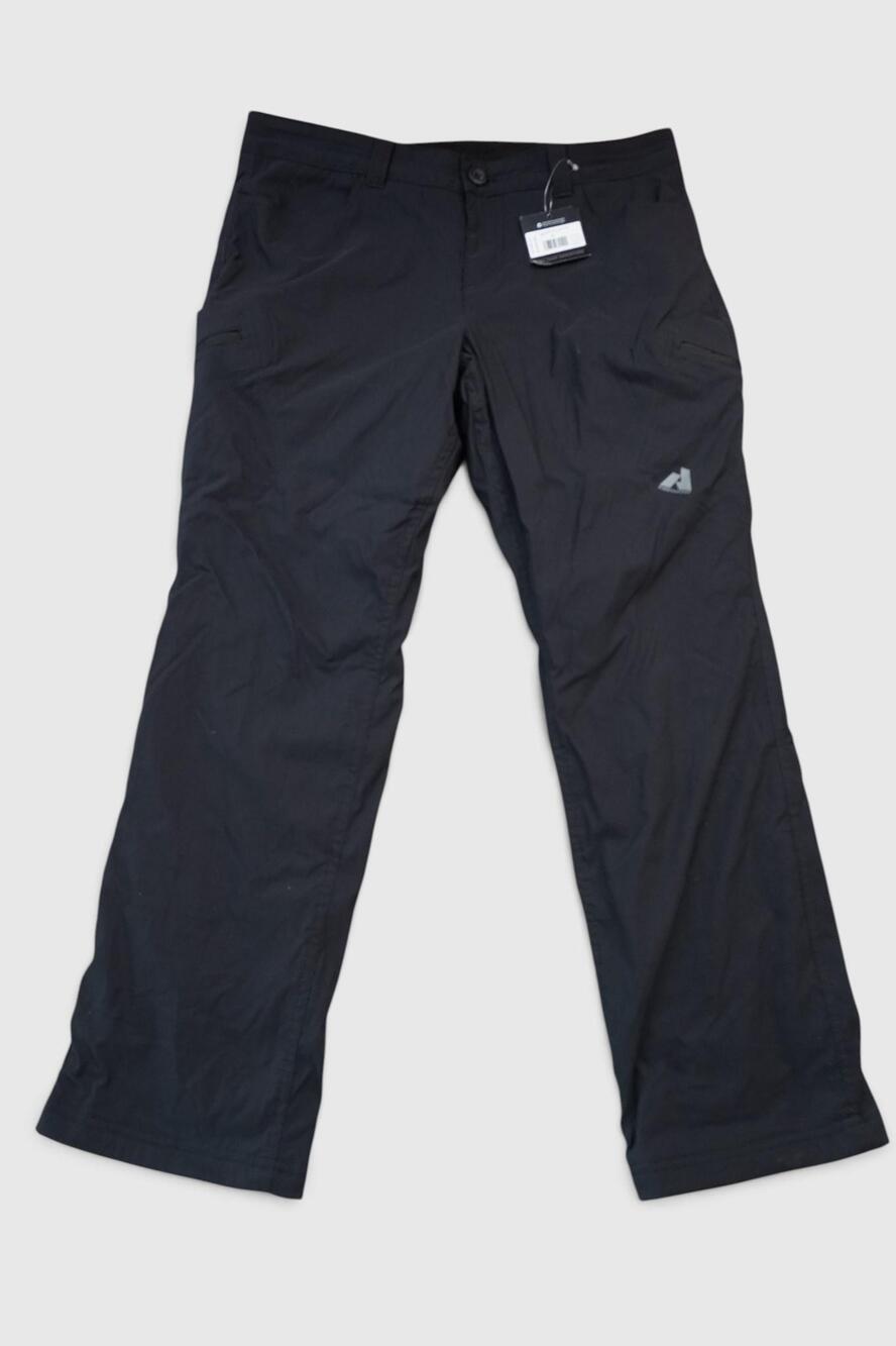Eddie Bauer Guide Pro Lined Pants Womens 12P Black First Ascent Hiking Snow